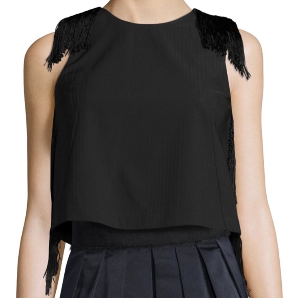 Derek lam 10 Crosby fringe top